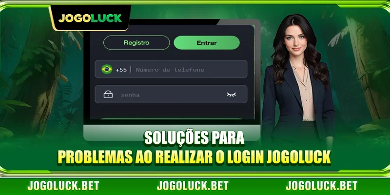 Soluções para Problemas ao Realizar o Login JOGOLUCK