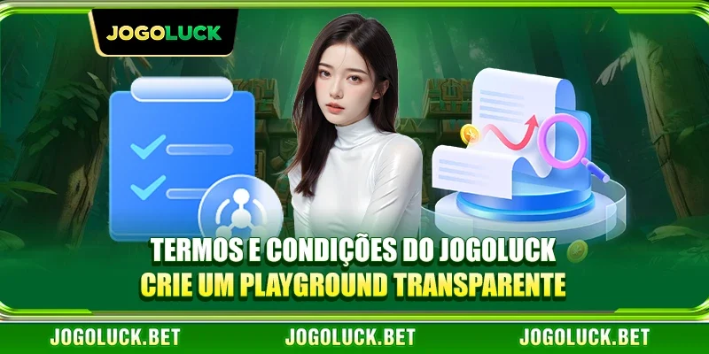 Termos e Condições do JOGOLUCK crie um playground transparente